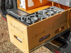 Moonbox Van/Bus 115cm Natur Campingbox mit Tisch