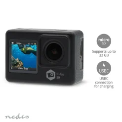 Nedis ACAM71BK Action Cam