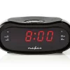 Nedis CLAR001BK Digital-Wecker-Radio - Schwarz