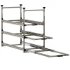 Nova Racks Serie M 3 Ebenen Seitenauszug - 40x90x112 cm