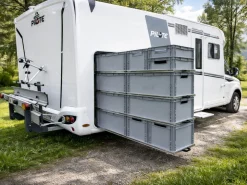 Nova Racks Serie M 3 Ebenen Seitenauszug - 40x90x132 cm