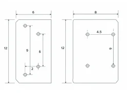 Obelink 290-460 mm ausfahrbare Wohnmobil-Hubstützen