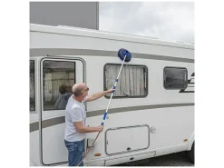 Obelink 165 teleskopische Mikrofaser-Waschbürste - Blau