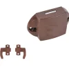 Obelink Druckknopfschloss mit Verriegelungshaken - Brown