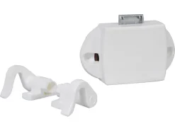 Obelink Druckknopfschloss mit Verriegelungshaken - White