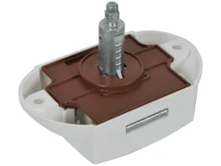 Obelink Druckknopfschloss mit Verriegelungshaken - White