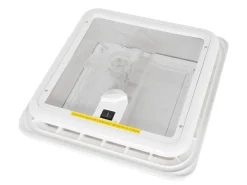 Obelink Panorama 28 x 28 Dachluke mit Ventilator - White