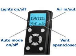 Obelink Panorama Fan Plus Dachluke - White