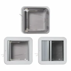 ProPlus 40 x 40 cm Dachluke mit LED-Beleuchtung