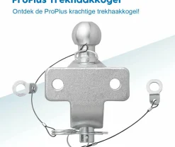 ProPlus Anhängerkupplungskugel - D20.2/S350