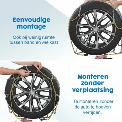 ProPlus KNN95 Schneeketten - 9 mm Stahlglieder