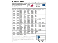 ProPlus KNR274 Schneeketten - 16 mm Stahlglieder