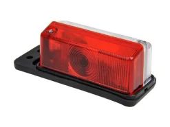 ProPlus rot/weiß Seitenlicht Gummiklappe
