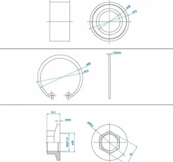 ProPlus Universell Kompaktlagersatz - 39/72x37mm