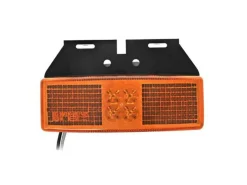 ProPlus 12/24V LED Seitenmarkierungsleuchte mit Halter - Orange