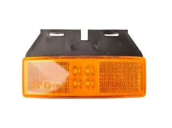 ProPlus 12/24V LED Seitenmarkierungsleuchte mit Halter - Orange