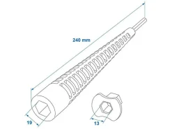 ProPlus Verlängerungsadapter