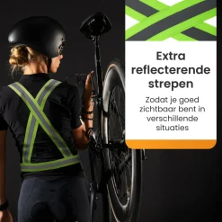 R2B Einstellbare reflektierende Sicherheitsweste - Gelb