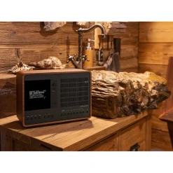 Revo SuperConnect DAB+/FM Internetradio - Schwarz/Braun