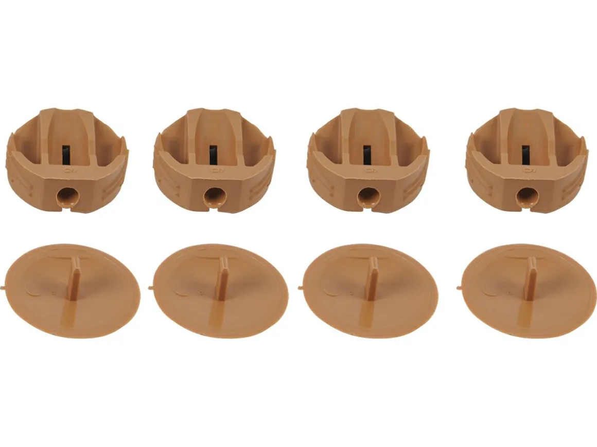 Runde Möbelverbinder - Brown
