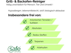 SAFE CAMPING Grill- & Backofen-Reiniger - 250mL