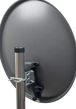 Schwaiger 714487 anthrazit 55 cm Stahl-Spiegel set