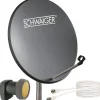 Schwaiger 719734 anthrazit 55cm SAT Set
