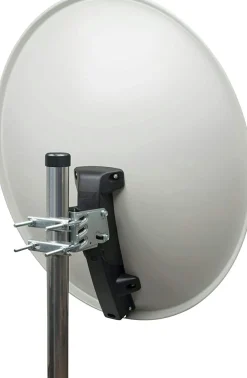 Schwaiger 714500 hellgrauer 80cm Stahl-Spiegel Set