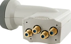 SCHWAIGER 714364 Sun Protect Quad LNB - Light Grey