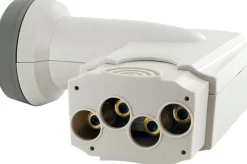 SCHWAIGER 714364 Sun Protect Quad LNB - Light Grey