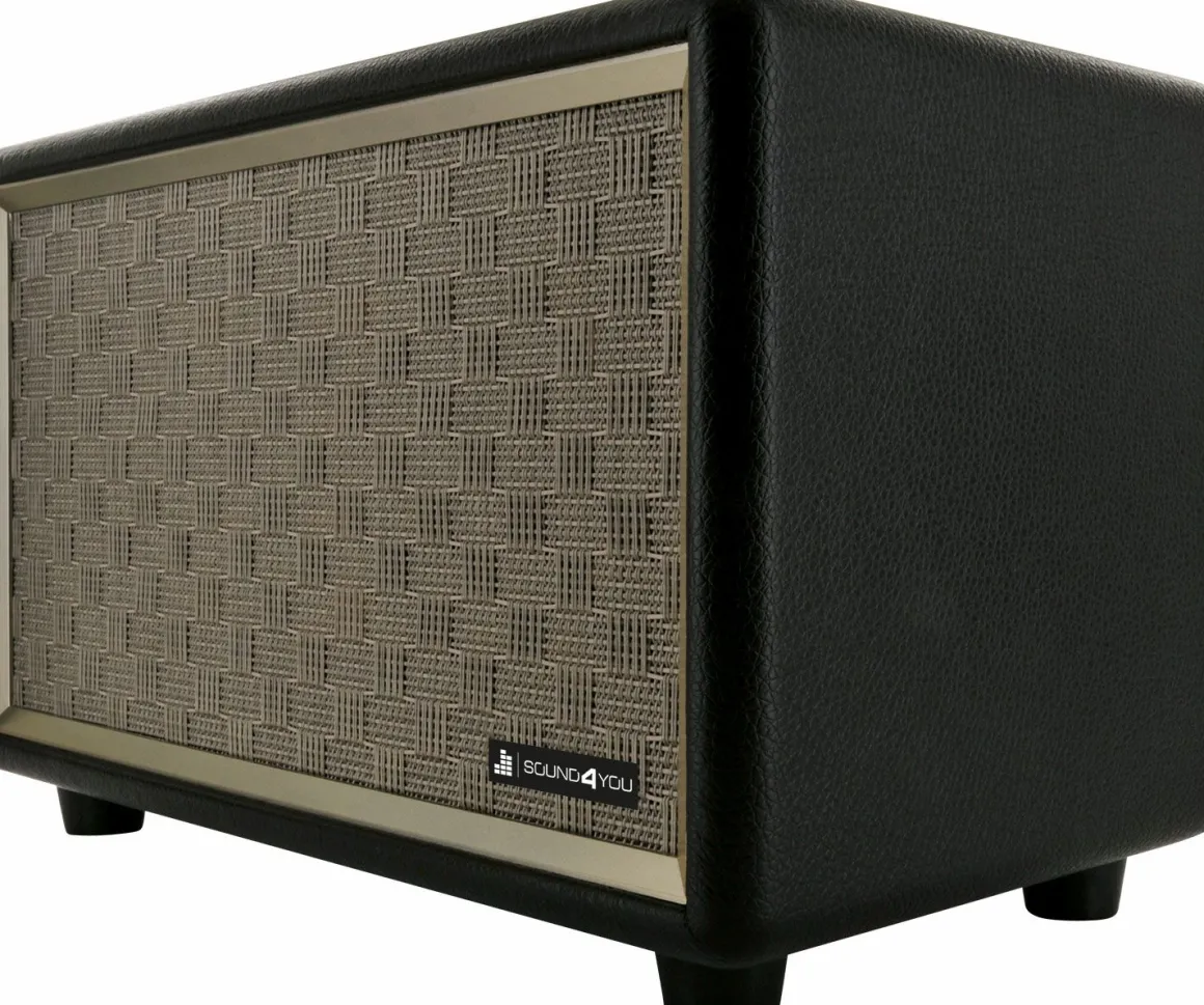 Schwaiger 24 Watt Retro Bluetooth Lautsprecher