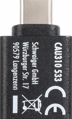 Schwaiger CAU310 USB-C Adapter