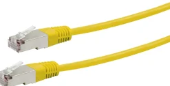 Schwaiger CKY1222 Cat5e 5 Meter gelber Netzwerkkabel