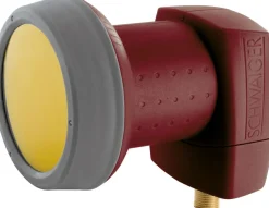 Schwaiger digitales Single LNB - Dark Red