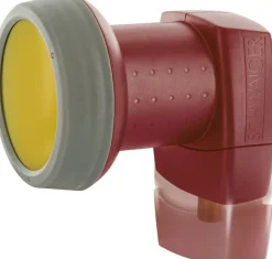 Schwaiger digitales Single LNB - Dark Red