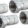 Schwaiger FST8204 241 8,2 mm F-Aufdrehstecker Set