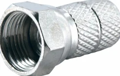 Schwaiger FST8204 241 8,2 mm F-Aufdrehstecker Set