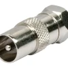 Schwaiger F-Stecker/ Koax-Stecker-Adapter