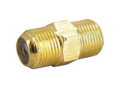 Schwaiger GOKVB8323 vergoldeter F-Kabelstecker