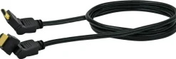 Schwaiger HDMS360S 1,5 meter Schwarzes HDMI Kabel