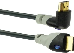 Schwaiger HDMW15 1,5 Meter gewinkelte High Speed HDMI-Kabel