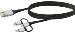Schwaiger 3-in-1 universal Ladekabel
