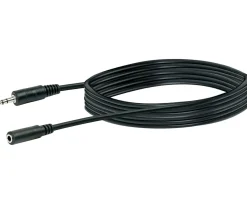 Schwaiger KHA4036 5 Meter schwarzes Audio-Verlängerungskabel