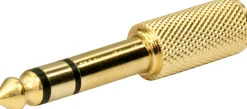 Schwaiger KHA9181 vergoldeter Kopfhöreradapter