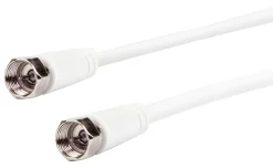 Schwaiger KVCHQ100 10 Meter weißes Satellitenkabel