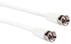 Schwaiger KVCHQ50 5 Meter weißes Satellitenkabel