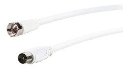 Schwaiger KVCK161 1,5 meter weißes Satellitenkabel