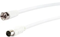 Schwaiger KVCK173 3 meter weißes Satellitenkabel