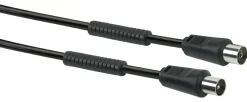 Schwaiger KVKF30 3 Meter 90dB Schwarzes Anschlusskabel