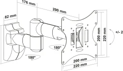 Schwaiger LWH050 TV Wandhalter